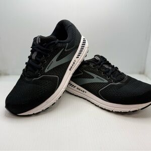 Brooks Mens Beast 20 Running shoes - US 11 Black White 1103271D051